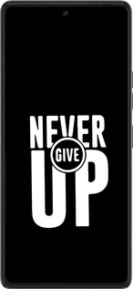 Силиконовый чехол Никогда не сдавайся для Tecno Pova 6 Pro - 4572u-3689 изображение 