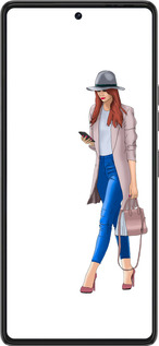 Силиконовый чехол Девушка 1 для Tecno Pova 6 Pro - 4751u-3689 изображение 