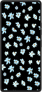 Силиконовый чехол Цветочный для Tecno Pova 6 Pro - 4900u-3689 изображение 