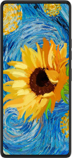 Силиконовый чехол Цветы желто-голубые для Tecno Pova 6 Pro - 5308u-3689 изображение 