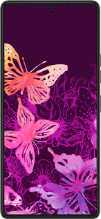 Силиконовый чехол Бабочки v2 для Tecno Pova 6 Pro - 5475u-3689 изображение 