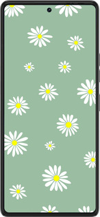 Силіконовий чехол Ромашки v4 для Tecno Pova 6 Pro - 5603u-3689 изображение 