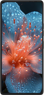 Силиконовый чехол Роса на цветке для Tecno Pova 6 Pro - 6039u-3689 изображение 