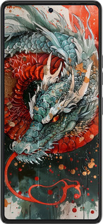 Силиконовый чехол Стихия огня для Tecno Pova 6 Pro - 6101u-3689 изображение 