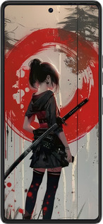 Силиконовый чехол Сумерки воина: Танец с катаной для Tecno Pova 6 Pro - 6123u-3689 изображение 