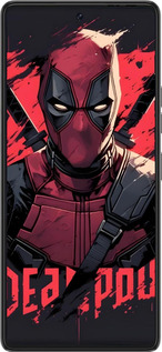 Силиконовый чехол Дедпул для Tecno Pova 6 Pro - 6293u-3689 изображение 
