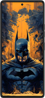 Силіконовий чехол Бетмен для Tecno Pova 6 Pro - 6335u-3689 изображение 
