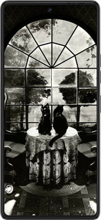 Силиконовый чехол Череп и коты для Tecno Pova 6 Pro - 6432u-3689 изображение 