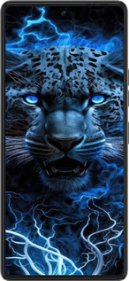 Силиконовый чехол Ледяной леопард для Tecno Pova 6 Pro - 6460u-3689 изображение 