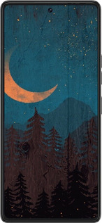 Силіконовий чехол Зоряний ліс для Tecno Pova 6 Pro - 6480u-3689 изображение 