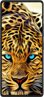 Силиконовый чехол Леопард для Tecno Pova 6 Pro - 6611u-3689 изображение 