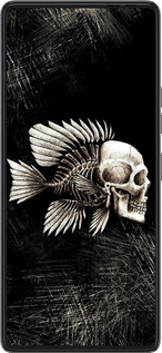 Силиконовый чехол Рыбо-человек для Tecno Pova 6 Pro - 683u-3689 изображение 