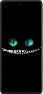 Силиконовый чехол Чеширский кот для Tecno Pova 6 Pro - 689u-3689 изображение 