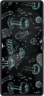 Силиконовый чехол Медузы для Tecno Pova 6 Pro - 906u-3689 изображение 