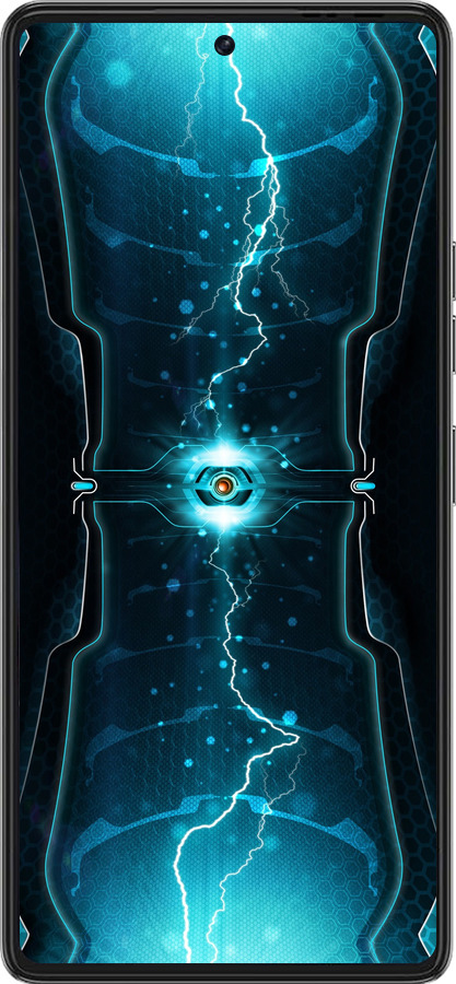 Силіконовий чехол Блискавки в циліндрі для Tecno Pova 6 Pro - 120u-3689 изображение 