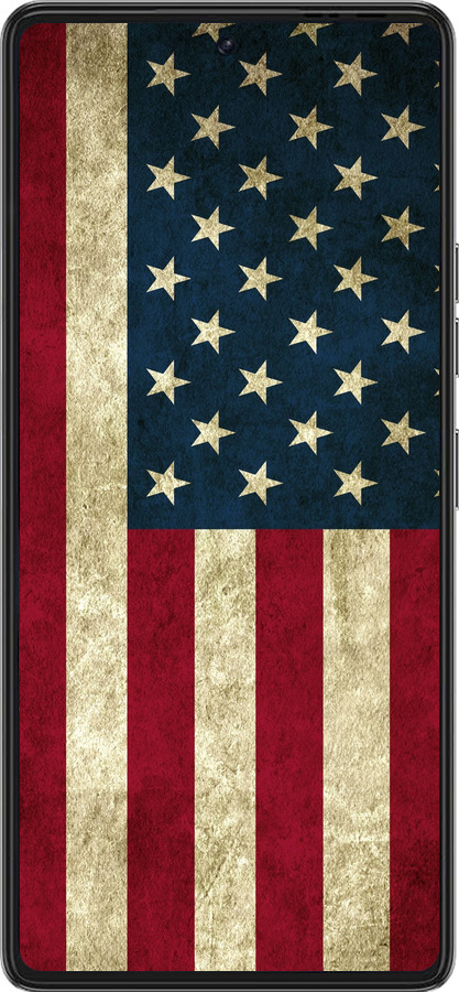 Силіконовий чехол Прапор США для Tecno Pova 6 Pro - 395u-3689 изображение 