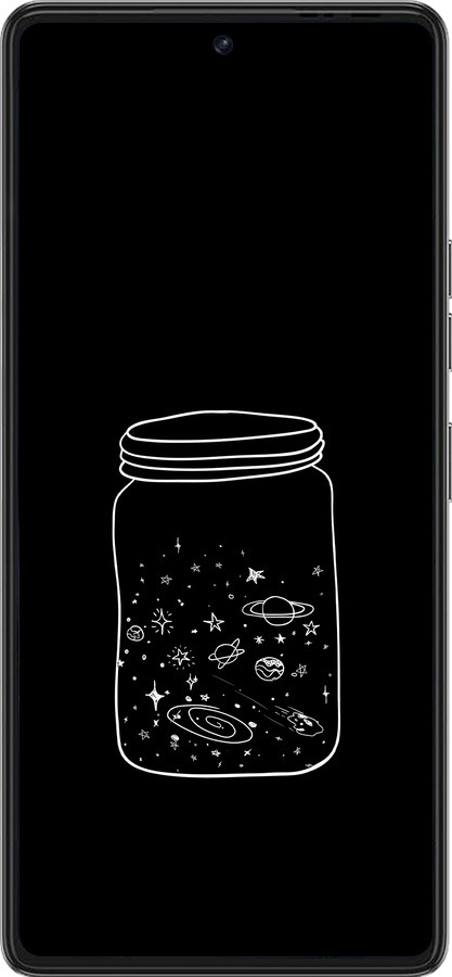 Силиконовый чехол Космос в банке для Tecno Pova 6 Pro - 4297u-3689 изображение 