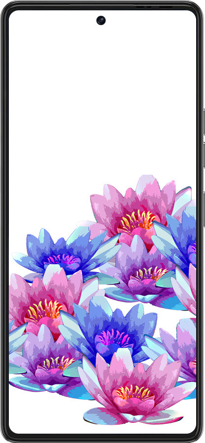 Силіконовий чехол Лотос для Tecno Pova 6 Pro - 4862u-3689 изображение 