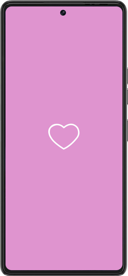 Силиконовый чехол Сердце 2 для Tecno Pova 6 Pro - 4863u-3689 изображение 