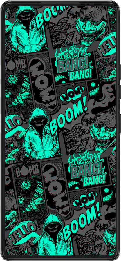 Силіконовий чехол № 5331 для Tecno Pova 6 Pro - 5331u-3689 изображение 