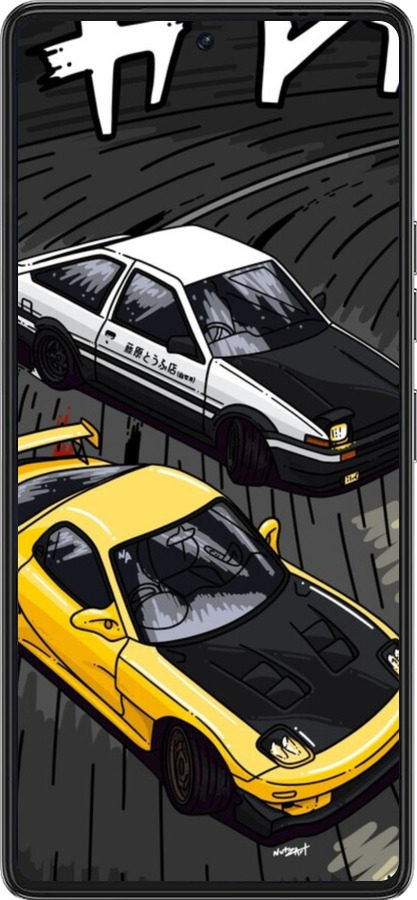 Силиконовый чехол № 5431 для Tecno Pova 6 Pro - 5431u-3689 изображение 