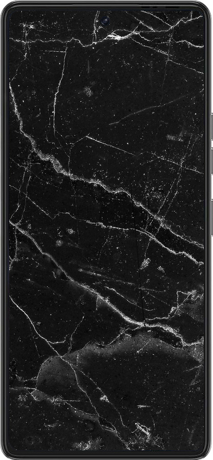 Силиконовый чехол Черный мрамор v2 для Tecno Pova 6 Pro - 5568u-3689 изображение 