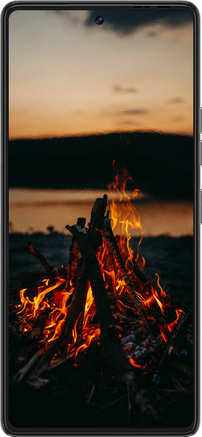 Силиконовый чехол Огонь для Tecno Pova 6 Pro - 6021u-3689 изображение 