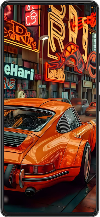 Силиконовый чехол Порше для Tecno Pova 6 Pro - 6334u-3689 изображение 