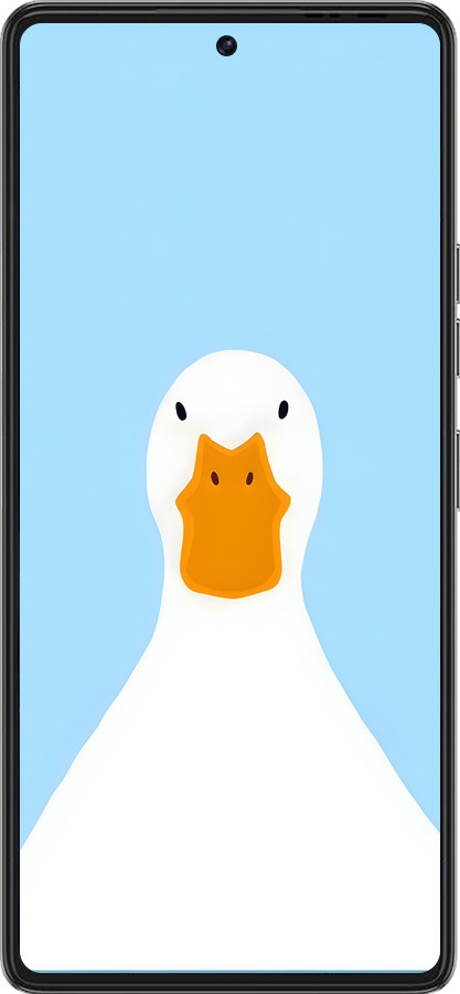 Силиконовый чехол Гусь для Tecno Pova 6 Pro - 6350u-3689 изображение 