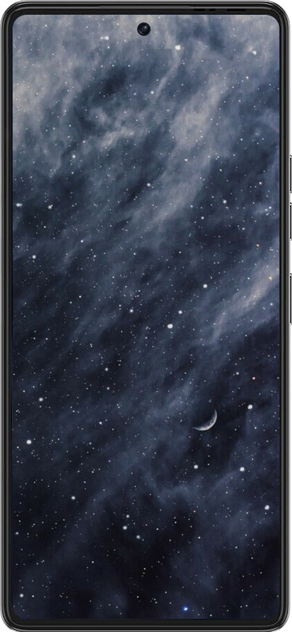 Силиконовый чехол Голубые облака, Голубая луна для Tecno Pova 6 Pro - 6398u-3689 изображение 