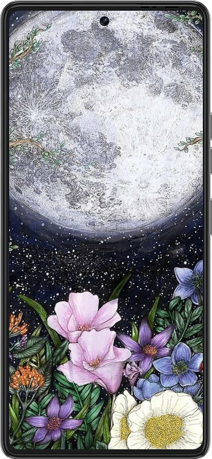 Силиконовый чехол Полночь в саду II для Tecno Pova 6 Pro - 6424u-3689 изображение 