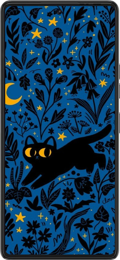 Силіконовий чехол Літня ніч для Tecno Pova 6 Pro - 6472u-3689 изображение 