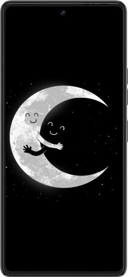 Силіконовий чехол Місячні обійми для Tecno Pova 6 Pro - 6508u-3689 изображение 