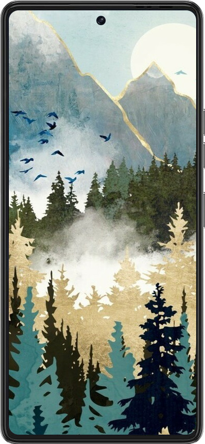 Силиконовый чехол С изображением лесного пейзажа для Tecno Pova 6 Pro - 6548u-3689 изображение 