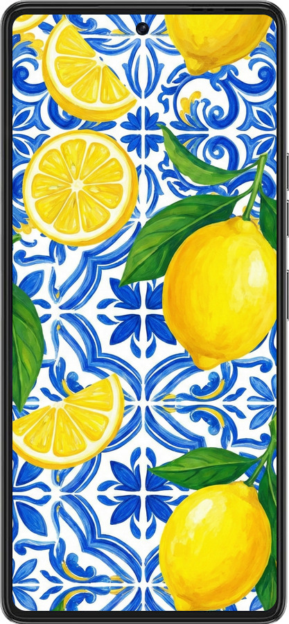 Силиконовый чехол Grocery Girl Italian Summer для Tecno Pova 6 Pro - 6766u-3689 изображение 