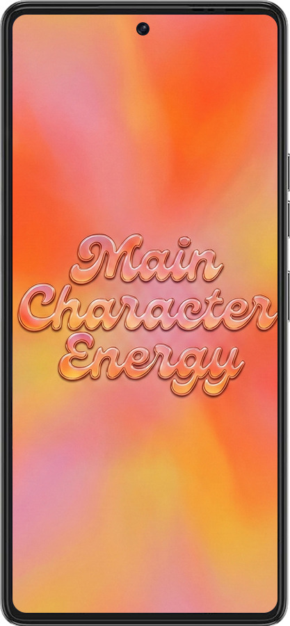 Силиконовый чехол Aura Gradient Main Character Energy Aesthetic Y2K для Tecno Pova 6 Pro - 6783u-3689 изображение 