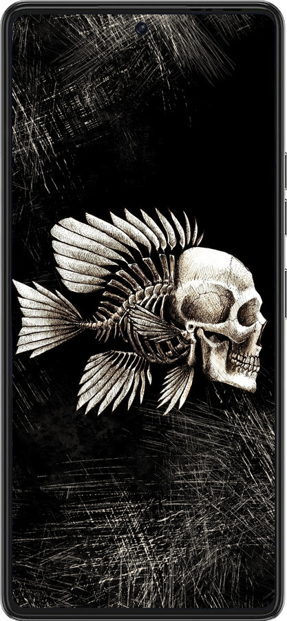 Силиконовый чехол Рыбо-человек для Tecno Pova 6 Pro - 683u-3689 изображение 