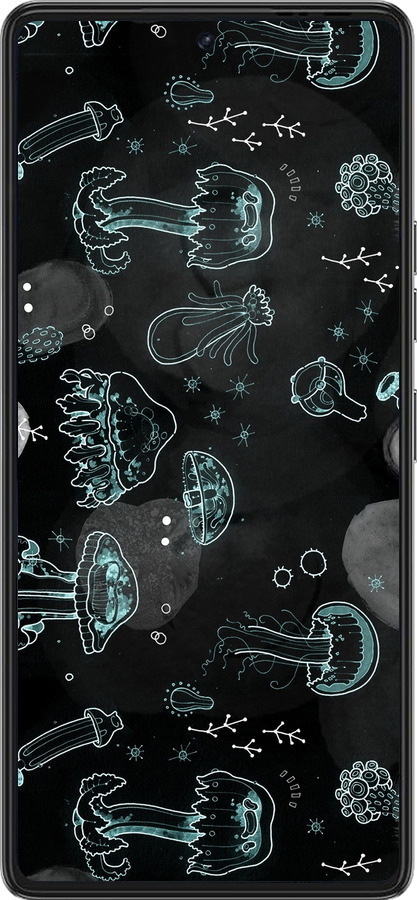 Силиконовый чехол Медузы для Tecno Pova 6 Pro - 906u-3689 изображение 