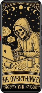 Силіконовий чехол The Overthinker для Tecno Pova LD7 - 6774u-2433 изображение 