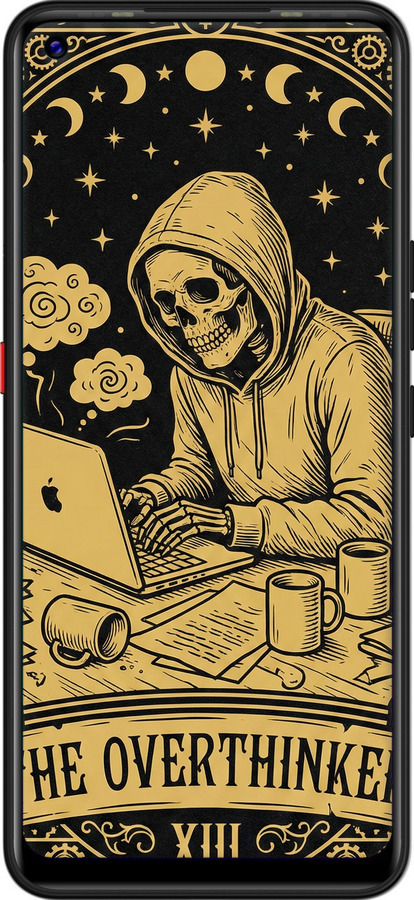 Силіконовий чехол The Overthinker для Tecno Pova LD7 - 6774u-2433 изображение 