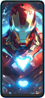 Силиконовый чехол Железный человек для Tecno Pova Neo 2 LG6n - 6372u-2968 изображение 