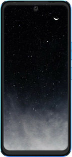 Силиконовый чехол Сині хмари, Синій місяць для Tecno Pova Neo 2 LG6n - 6396u-2968 изображение 