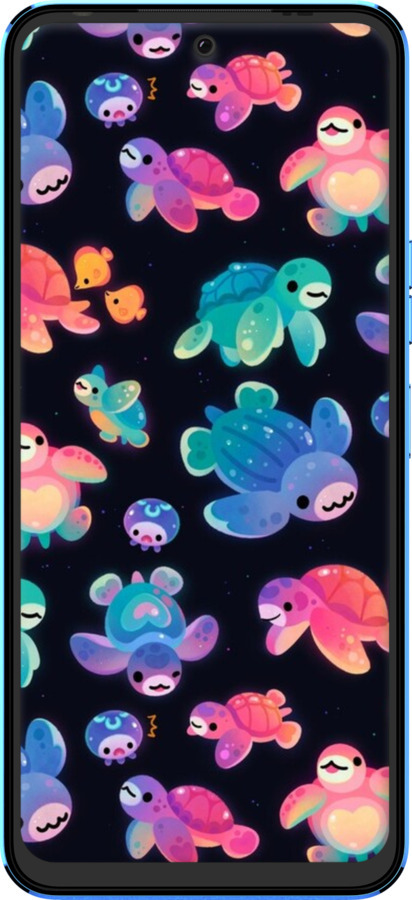 Силиконовый чехол № 5411 для Tecno Pova Neo 2 LG6n - 5411u-2968 изображение 