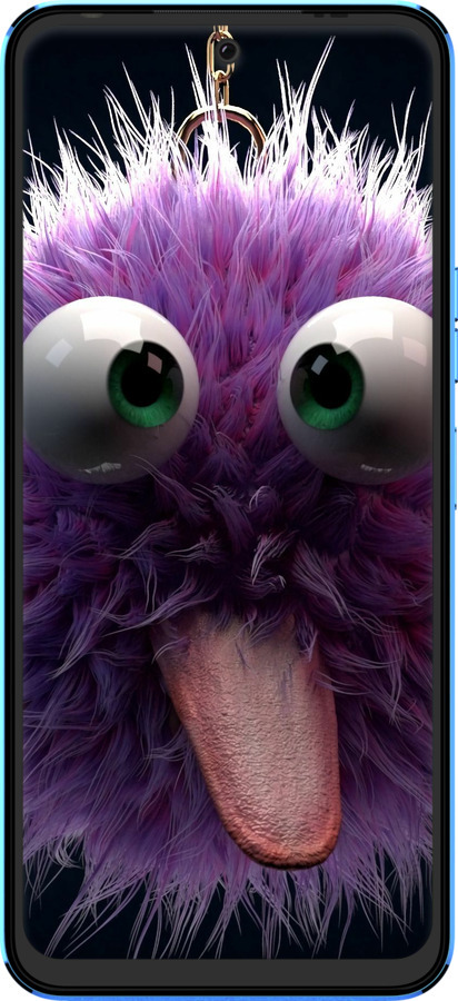 Силиконовый чехол Пушистик для Tecno Pova Neo 2 LG6n - 6017u-2968 изображение 