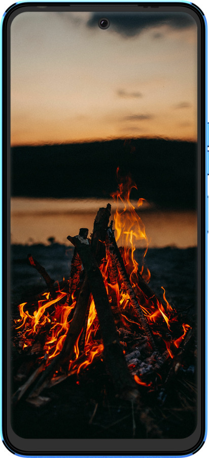 Силіконовий чехол Вогонь для Tecno Pova Neo 2 LG6n - 6021u-2968 изображение 