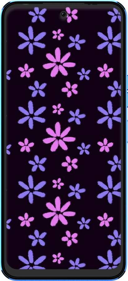 Силиконовый чехол с  цветами для Tecno Pova Neo 2 LG6n - 6258u-2968 изображение 