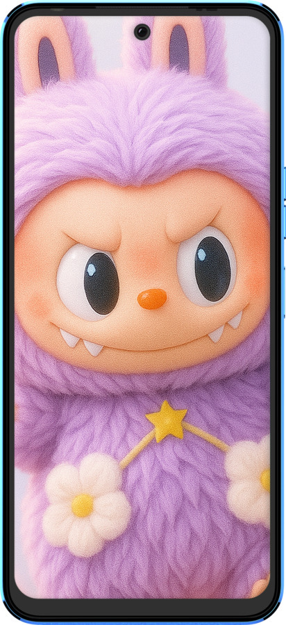 Силиконовый чехол Лабубу для Tecno Pova Neo 2 LG6n - 6708u-2968 изображение 