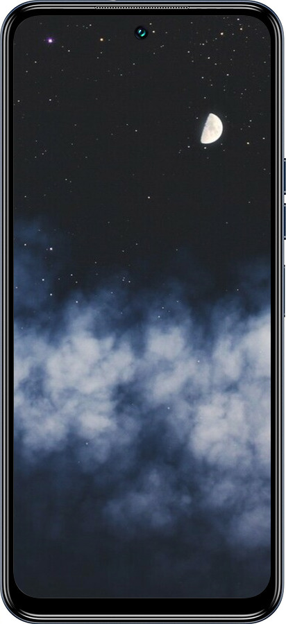 Силіконовий чехол Нічне небо для Tecno POVA NEO 3 - 6450u-3140 изображение 