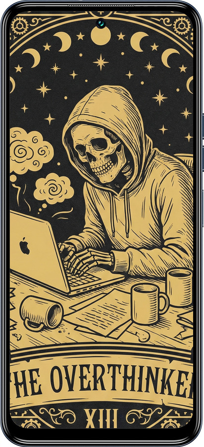 Силиконовый чехол The Overthinker для Tecno POVA NEO 3 - 6774u-3140 изображение 