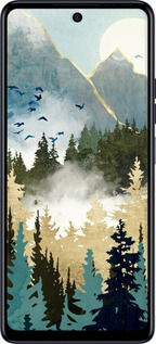 TPU чехол С изображением лесного пейзажа для Tecno Spark 10 Pro - 6548b-3022 изображение 